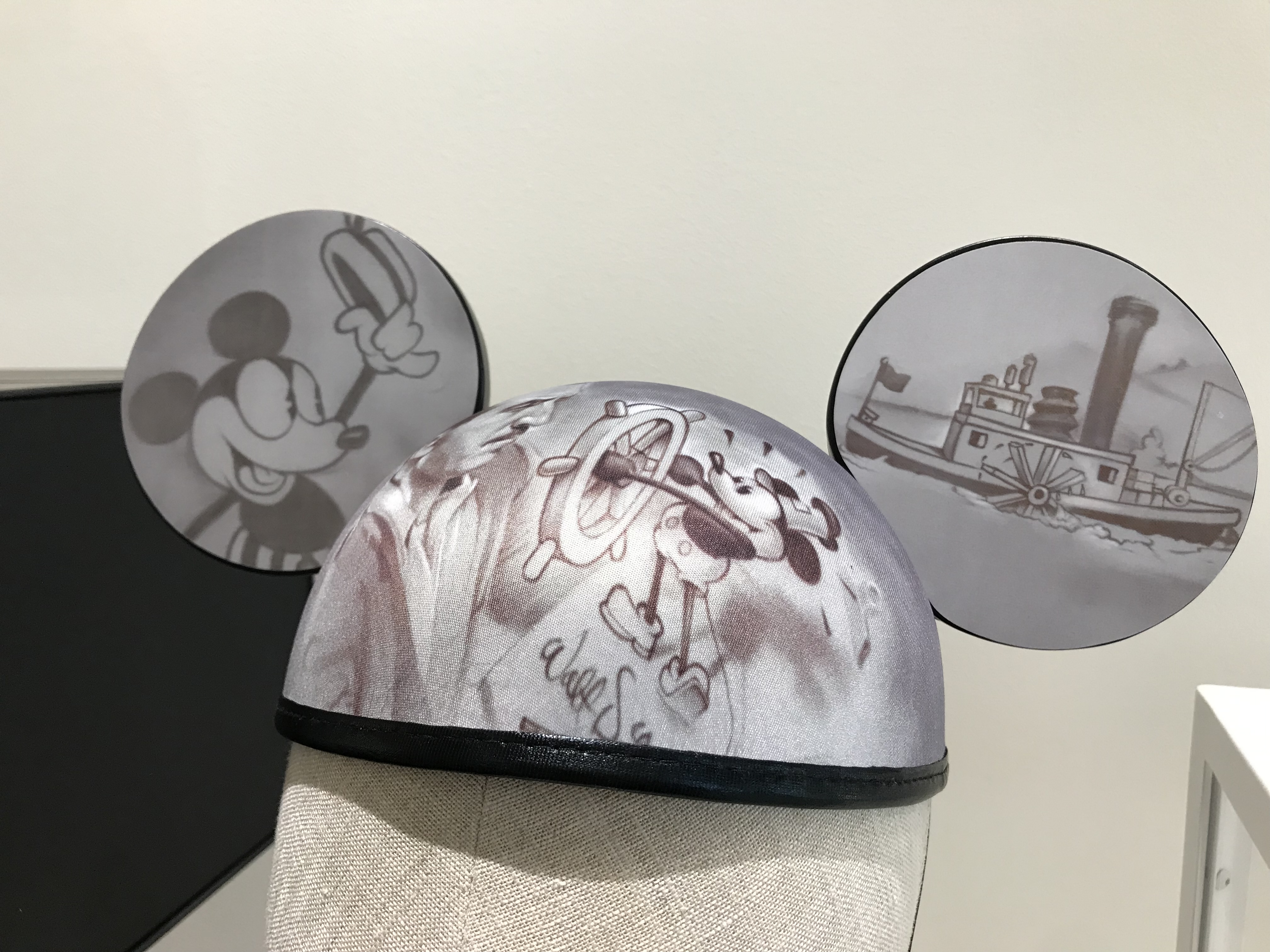 Steamboat Willie Mickey Ears By Renowned Artist Noah