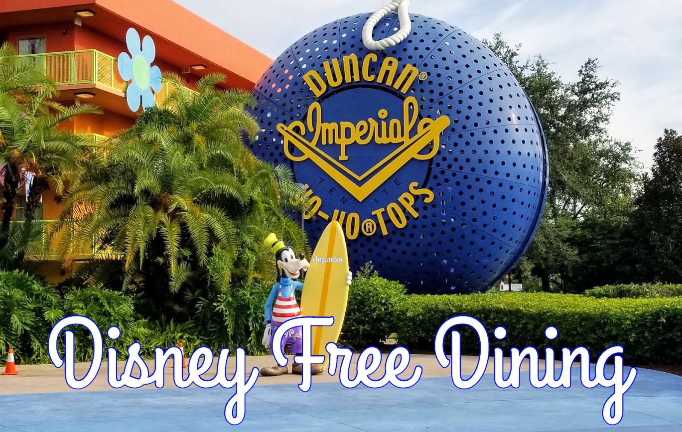 Disney Free Dining Offer for Fall 2019 Out Now