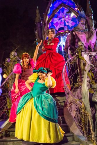 “Frightfully Fun Parade” during Oogie Boogie Bash at Disney California Adventure Park