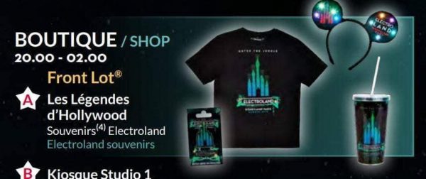 Disneyland Paris' Electroland Merchandise and Programme Released!