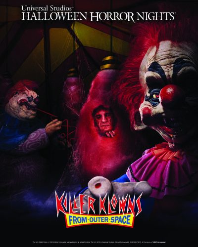 Killer Klowns from Outer Space house return for Halloween Horror Nights 2019