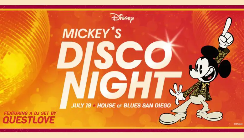 Additional tickets for Mickey Mouse’s Disco Night are now available for Comic Con!