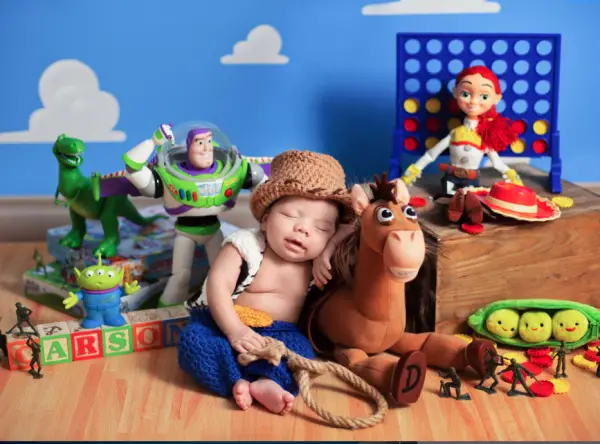 This Toy Story Twin Photo Shoot is to Infinity and Beyond Adorableness!
