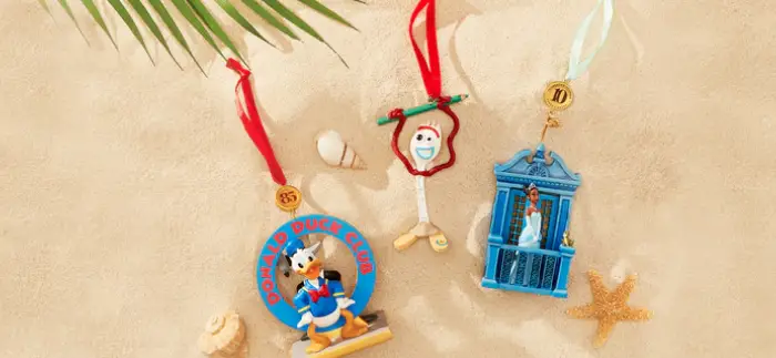 Disney Sketchbook Ornaments Deck The Halls For Christmas In July