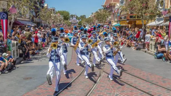 Mickey and Friends Band-Tastic Cavalcade Now At Disneyland