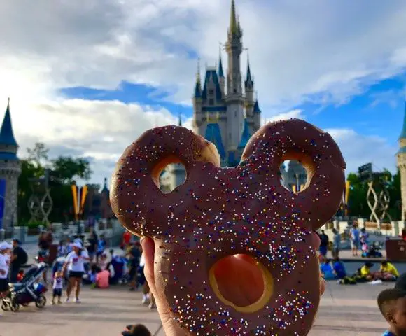 Mickey Celebration Donut Remians in Magic Kingdom at New Location