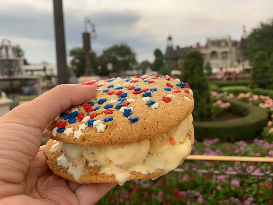 Limited Time Sugar Cookie Sandwich at the Magic Kingdom