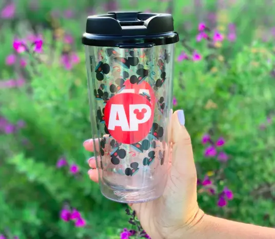 New Disneyland AP Tumbler With 99 Cents Refill