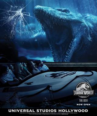 Jurassic World the Ride Opens  at Universal Studios Hollywood