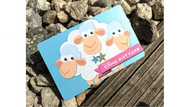 New Disney Gift Card Featuring Bo Peep's Sheep, Billy, Goat, and Gruff