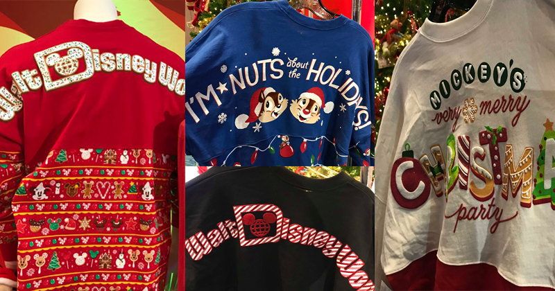 Four New Holiday Disney Spirit Jerseys Coming This Holiday Season!
