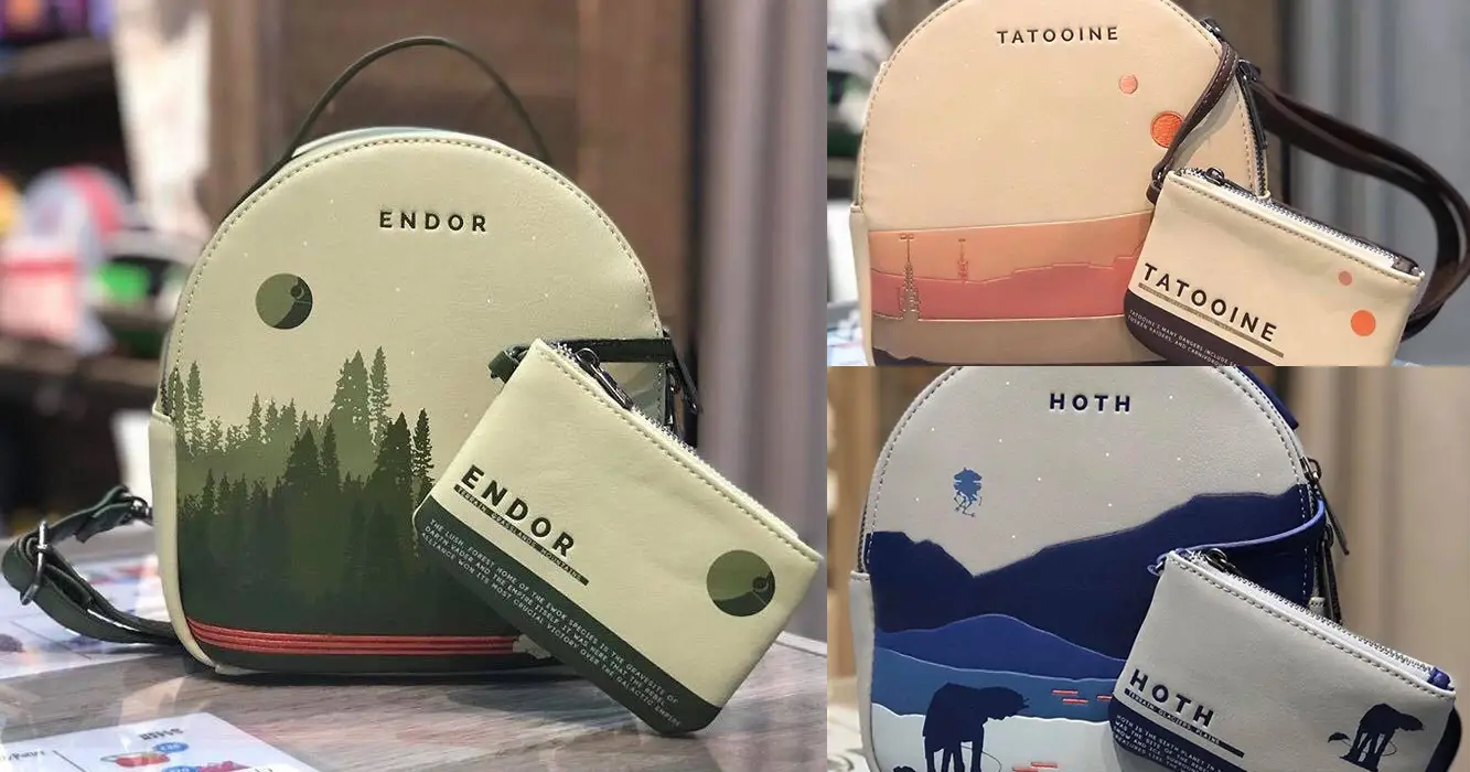 Star Wars Convertible Backpacks Feature Hoth, Endor, and Tatooine
