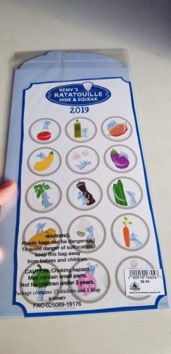 Remy’s Ratatouille Hide and Squeak Scavenger Hunt Around Epcot