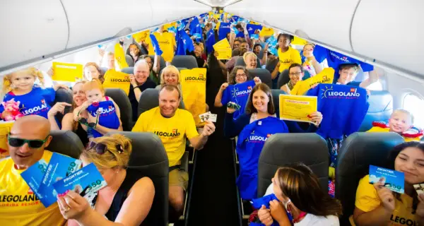 LEGOLAND Florida Resort and Frontier Airlines Surprise Passengers with Free Theme Park Admission and Flight Vouchers