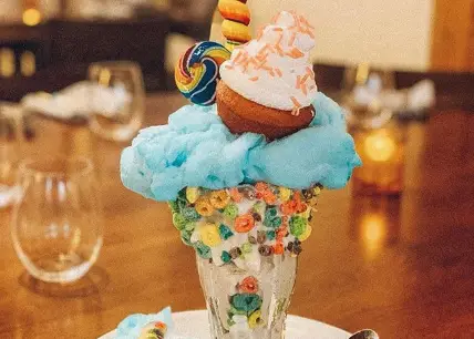 All New Razzle Dazzle Sundae coming to Wolfgang Pucks in Disney Springs