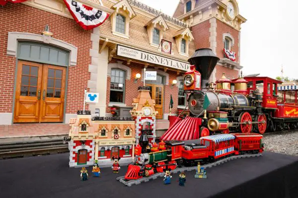 All new Disney Train and Station from LEGO coming Sept 1st!