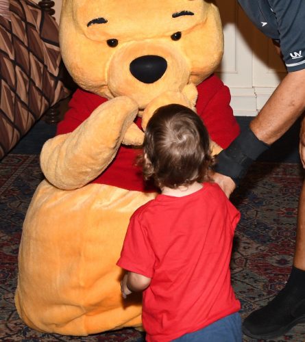 Winnie the Pooh Delighted Pass-holders At Epcot