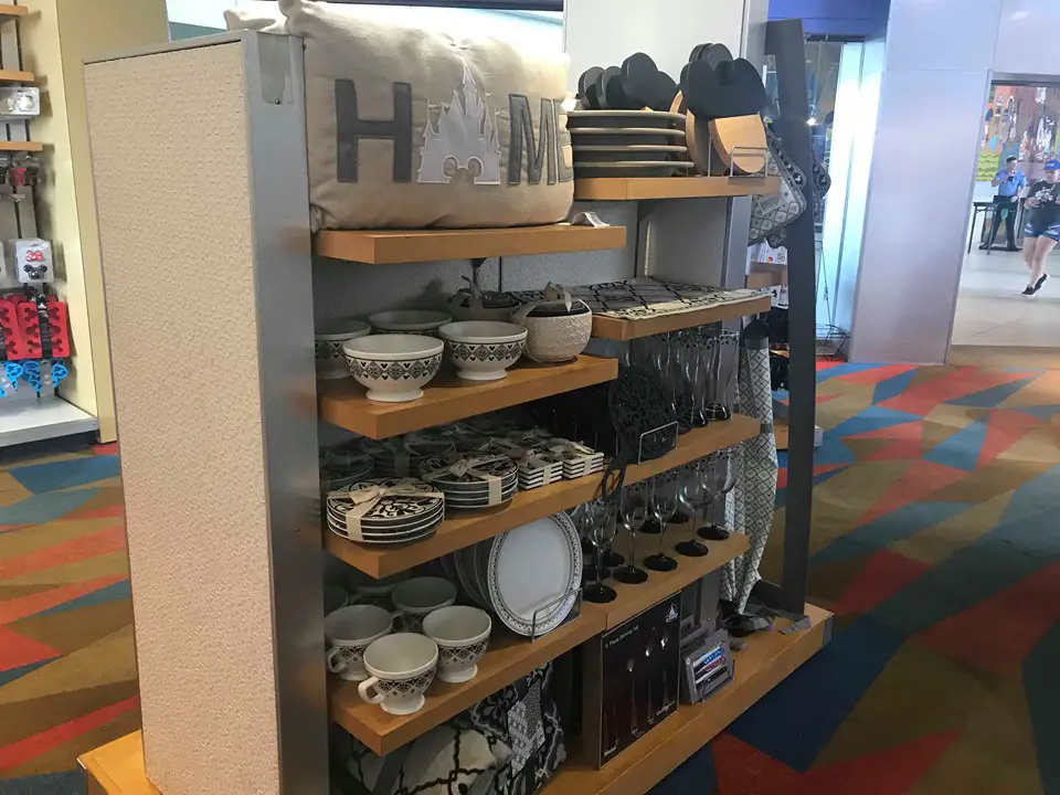 New Disney Dishes And Home Collection Spotted At Contemporary Resort