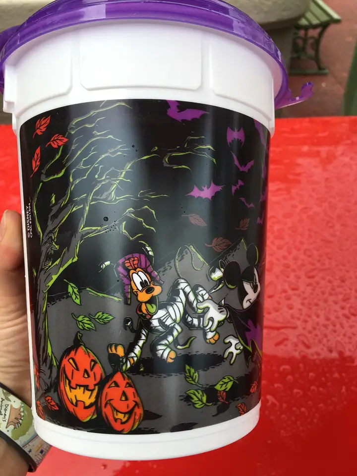 New Halloween Popcorn Bucket Spotted At Magic Kingdom