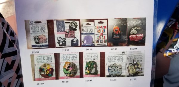 2019 Epcot Food and Wine Festival Pins Released!