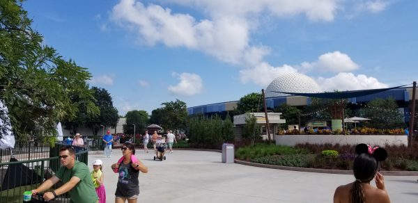 Walt Disney World Epcot World Showcase Path Widening