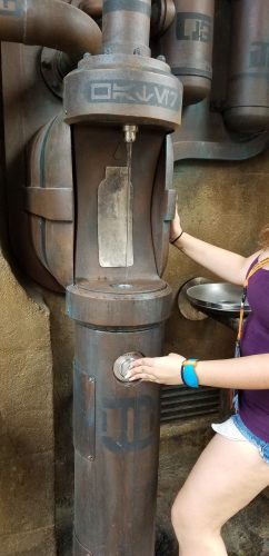 New Water Bottle Stations at Star Wars Galaxy's Edge