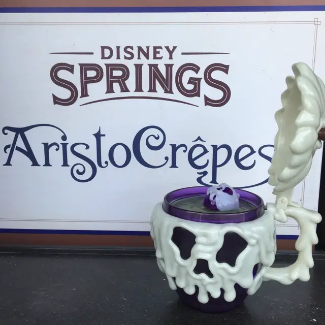 New Poison Apple Mug Spotted in Disney Springs at AristoCrepes