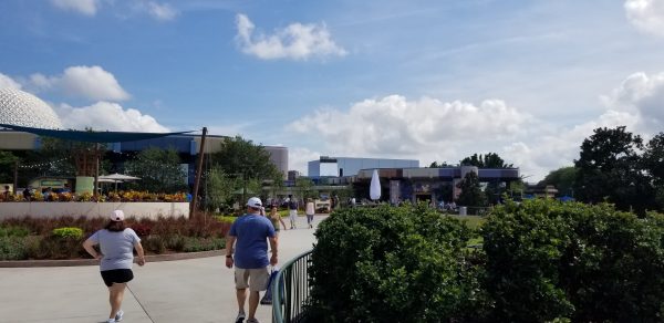 Walt Disney World Epcot World Showcase Path Widening