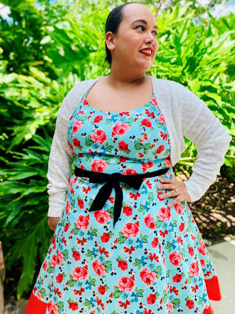 Mickey and Minnie Mouse Floral Dress For Sassy Summer Days