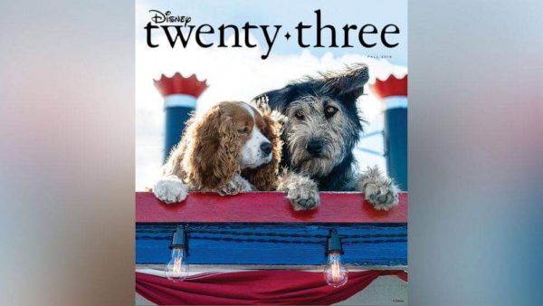 'Lady and the Tramp' Are Dog-Gone Adorable on the Fall Cover for D23