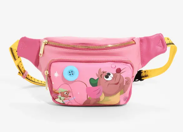 This Cinderella Loungefly Fanny Pack Features Gus Gus and Suzy!