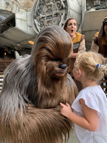 Young Fan Lives Her Star Wars Dream At Galaxy's Edge