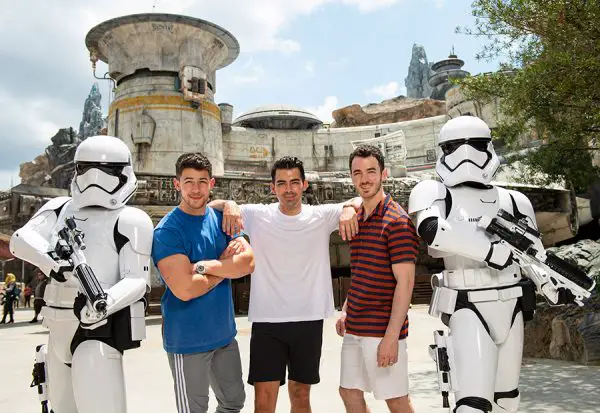 Jonas Brothers Visit Batuu At Disney's Hollywood Studios