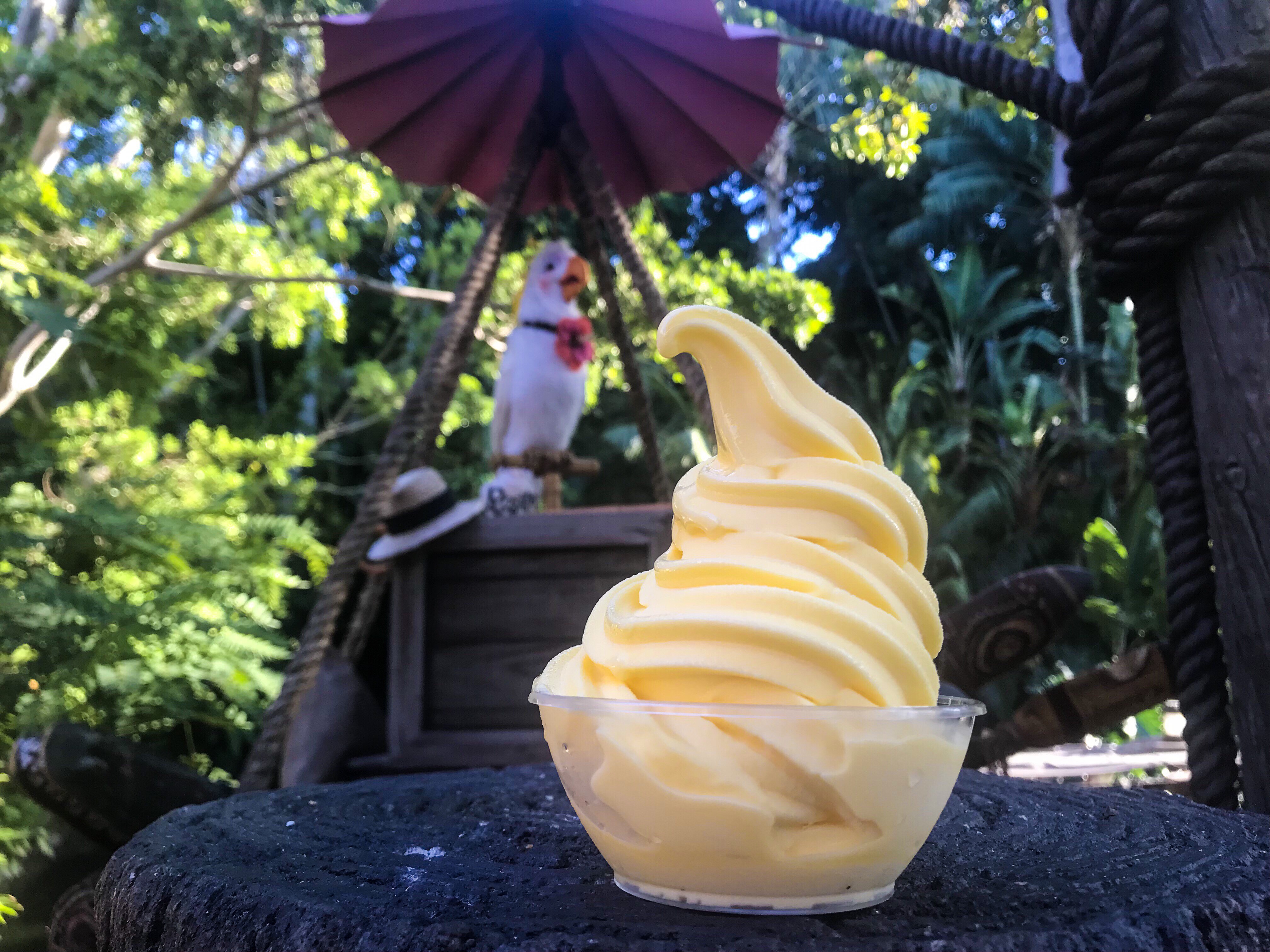 New Mango Pineapple Dole Whip At Tropical Hideaway