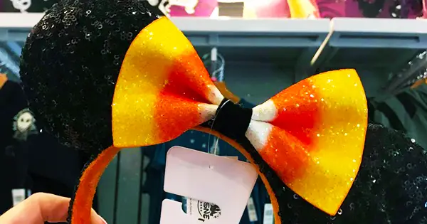 Candy Corn Minnie Ears Bring A Sweet Style To Halloween