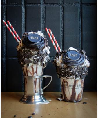 Black Tap in Downtown Disney Releases a Special CrazyShake for the D23 Expo