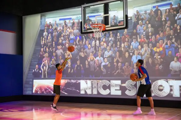 Shoot 'Nothing But Net' at the NBA Experience at Disney Springs