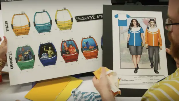 First Look At Disney Skyliner Costumes