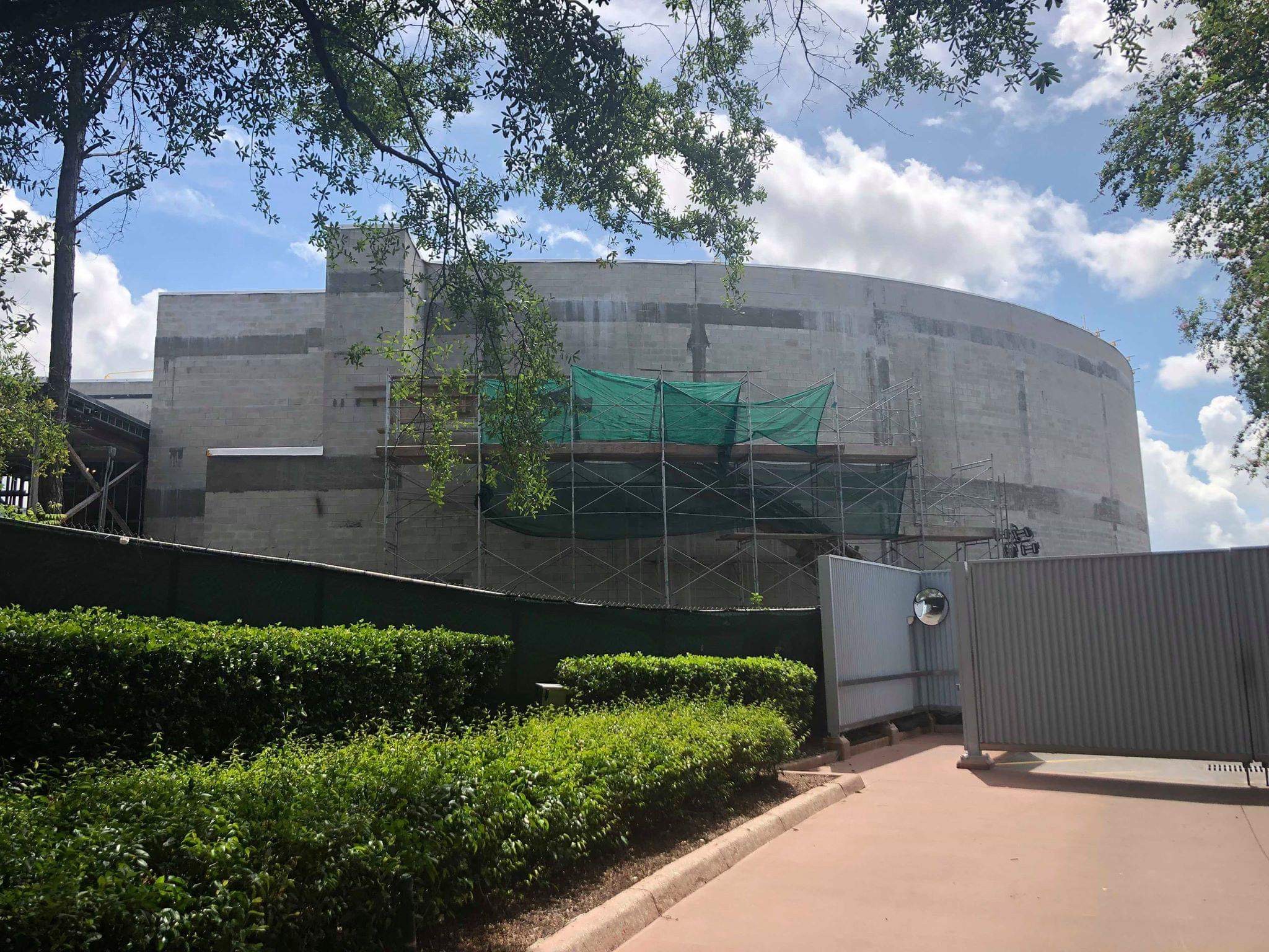 Construction For New Out Of This World Dining Experience Coming To Epcot 