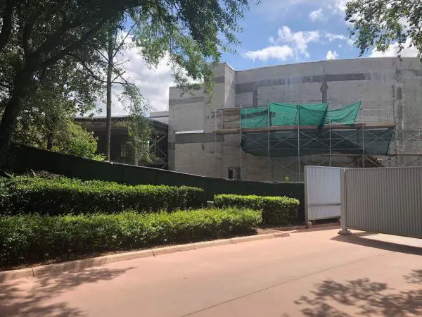 Construction For New Out Of This World Dining Experience Coming To Epcot 
