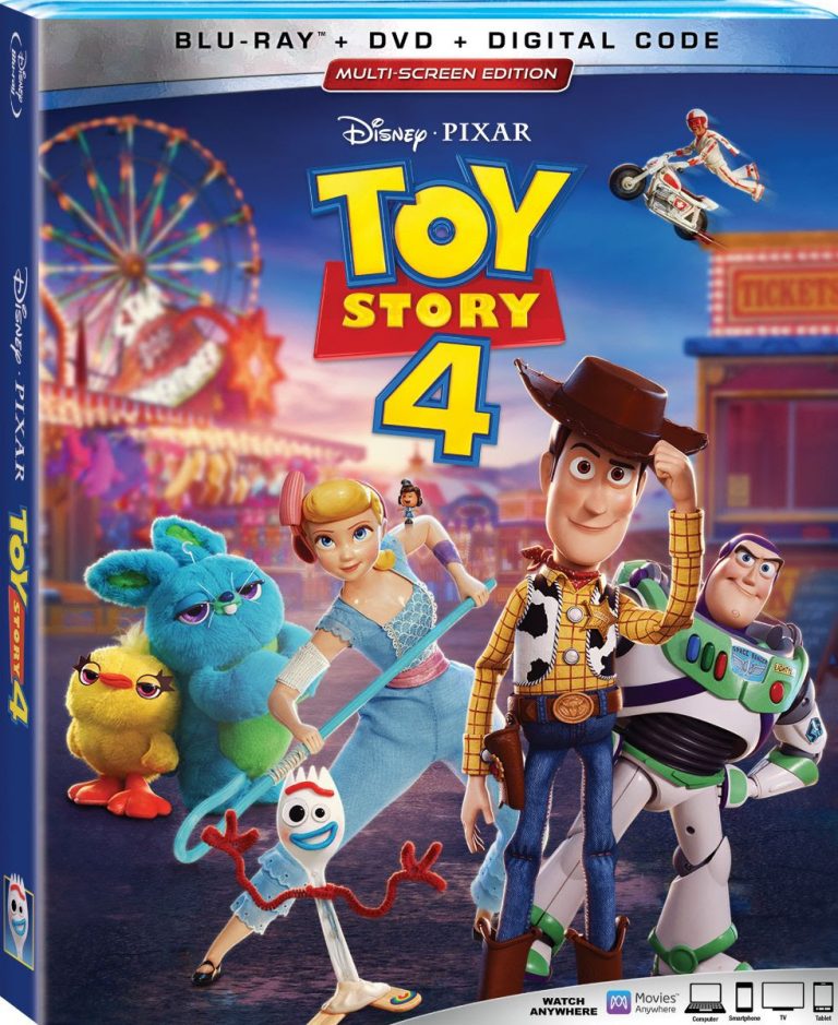 Toy Story 4 Coming to Digital on Oct. 1st and on Bluray and 4K UHD on