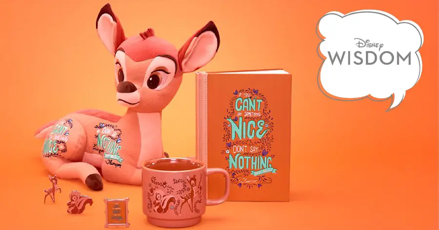 Disney's August Wisdom Collection Features Bambi
