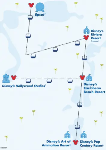 First Look at Disney's Skyliner Operation Hours