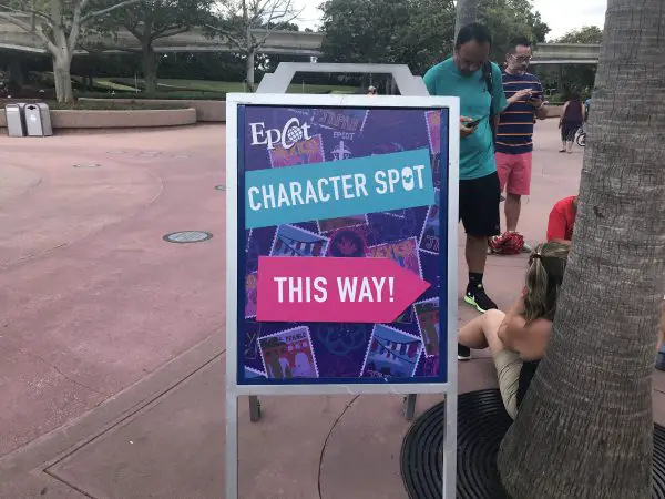 Epcot’s Character Spot Has A New Temporary Location
