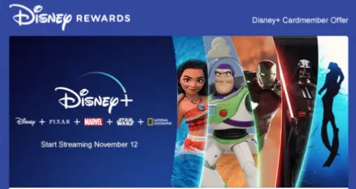 New Disney+ Offer Exclusively for Disney Visa Cardmembers