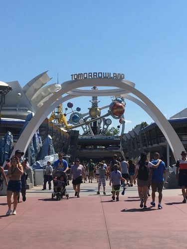 New Tomorrowland Sign Installed in the Magic Kingdom