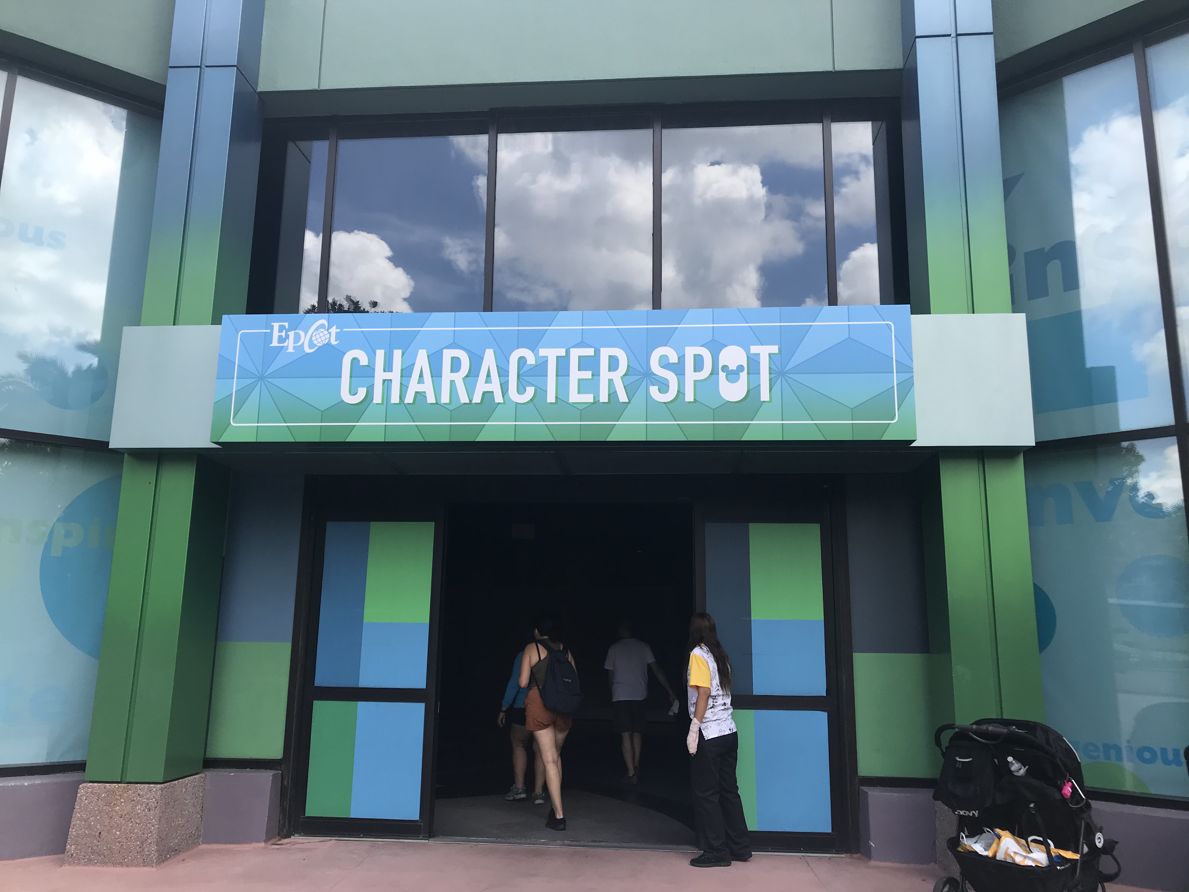 Epcot’s Character Spot Has A New Temporary Location