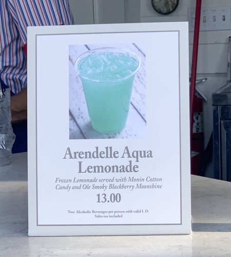 Arendelle Aqua Lemonade is a Delicious Frozen Drink