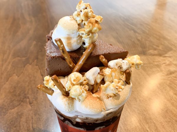 Campfire Milkshake from Wolfgang Puck Bar and Grill makes us want S'more