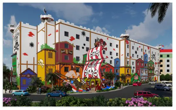 LEGOLAND Florida Reveals First Look at Pirate Island Hotel and Announces Grand Opening on April 17, 2020